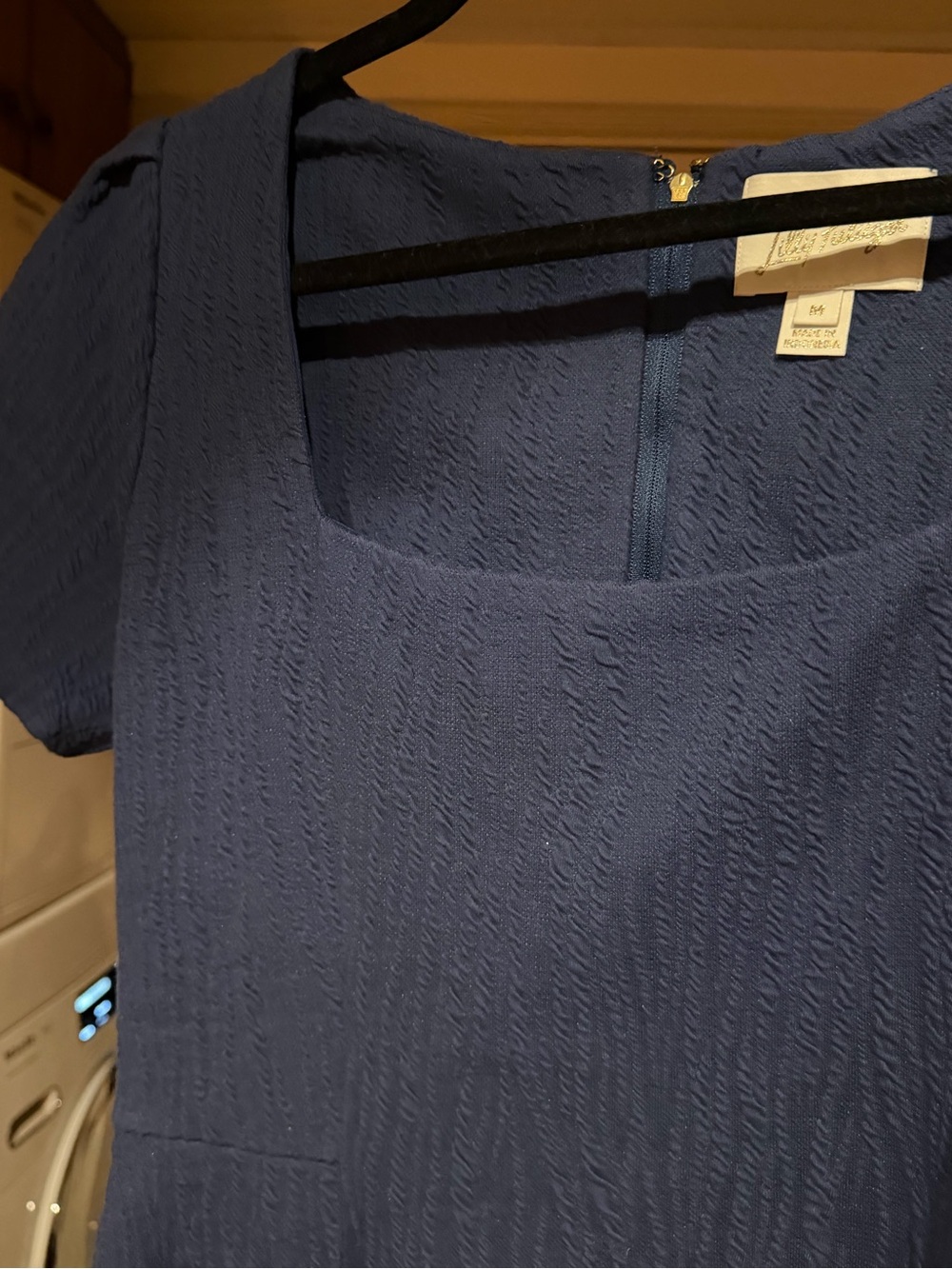 Lilly Pulitzer Brinley Stretch Shift Dress in Low Tide Navy - Picture 6 of 6